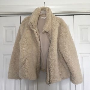 PacSun teddy bear jacket